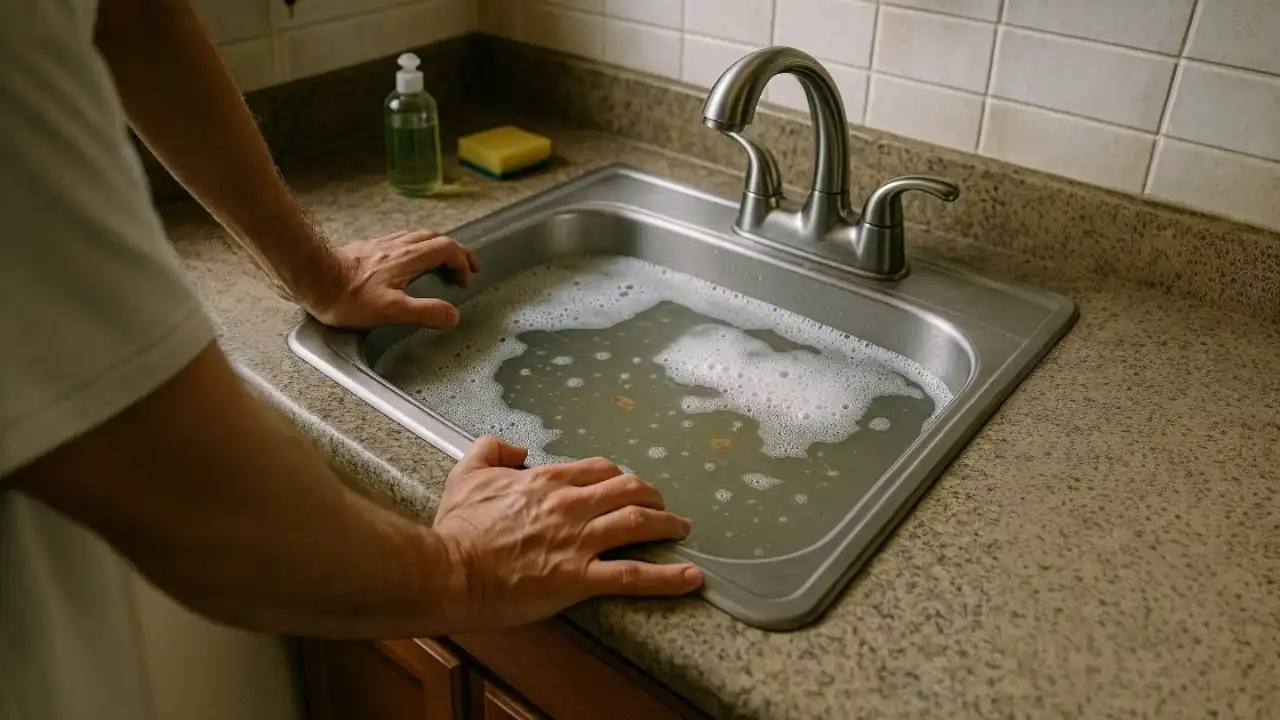 [Imagem sobre o artigo: Entupiu! O Guia de Primeiros Socorros em Sorocaba: O que TENTAR e o que NUNCA FAZER Antes de Chamar Ajuda]