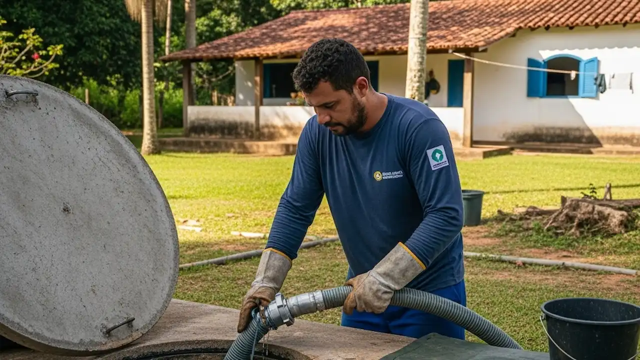 [Imagem sobre o artigo: Limpeza de Fossa em Chácaras de Atibaia: 5 Sinais que sua fossa precisa de limpeza]