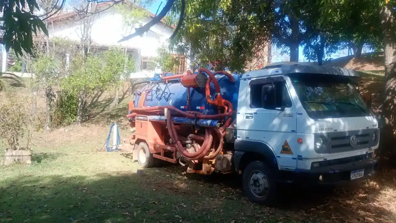 Caminhão Limpa Fossa Itu atendendo em Campinas